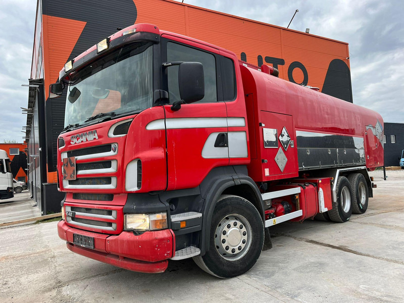 Scania R 420 6x2 ADR / STAINLESS STEEL TANK 9500 l / FULL STEEL SUSPENSION - Camión cisterna: foto 2 Scania R 420 6x2 ADR / STAINLESS STEEL TANK 9500 l / FULL STEEL SUSPENSION - Camión cisterna: foto 2