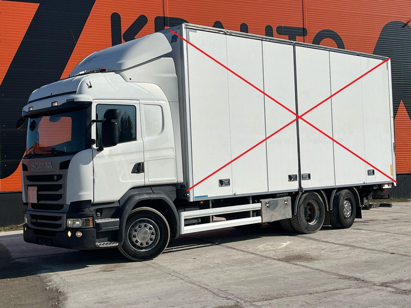 Scania R 490 6x2*4 RETARDER / BOX L=7364 mm - Camión chasis: foto 1 Scania R 490 6x2*4 RETARDER / BOX L=7364 mm - Camión chasis: foto 1