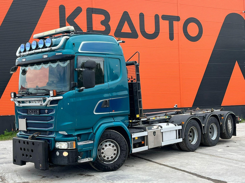 Scania R 580 8x4*4 JOAB L 24 ton / L=5750 mm - Camión multibasculante: foto 1 Scania R 580 8x4*4 JOAB L 24 ton / L=5750 mm - Camión multibasculante: foto 1