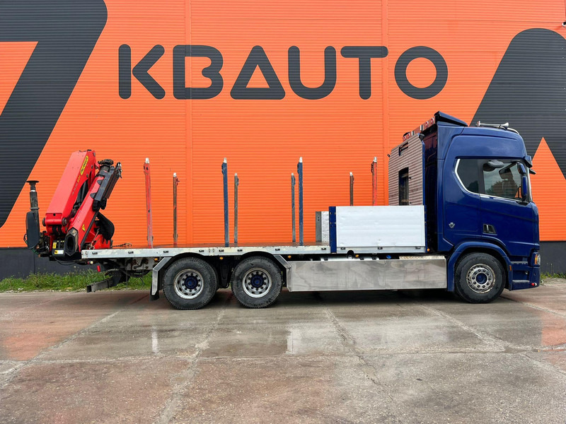 Scania R 650 6x4 PK 24001 / PLATFORM L=6800 mm - Camión caja abierta, Camión grúa: foto 5 Scania R 650 6x4 PK 24001 / PLATFORM L=6800 mm - Camión caja abierta, Camión grúa: foto 5