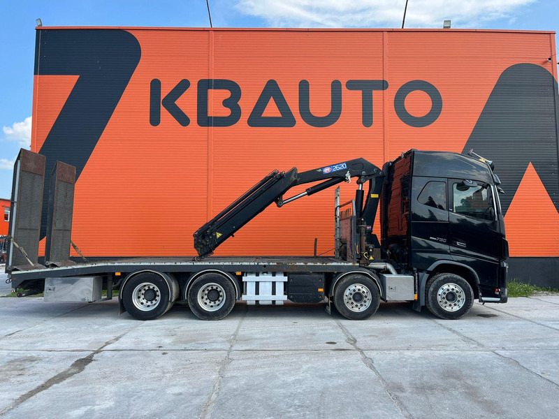 Volvo FH 16 750 8x4 HMF2620K-5 / WINCH / PLATFORM L=7100 mm - Camión caja abierta, Camión grúa: foto 5 Volvo FH 16 750 8x4 HMF2620K-5 / WINCH / PLATFORM L=7100 mm - Camión caja abierta, Camión grúa: foto 5