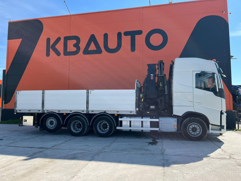 Volvo FH 500 8x4*4 HIAB 408E-6 + JIB / PLATFORM L=6434 mm - Camión caja abierta, Camión grúa: foto 5 Volvo FH 500 8x4*4 HIAB 408E-6 + JIB / PLATFORM L=6434 mm - Camión caja abierta, Camión grúa: foto 5