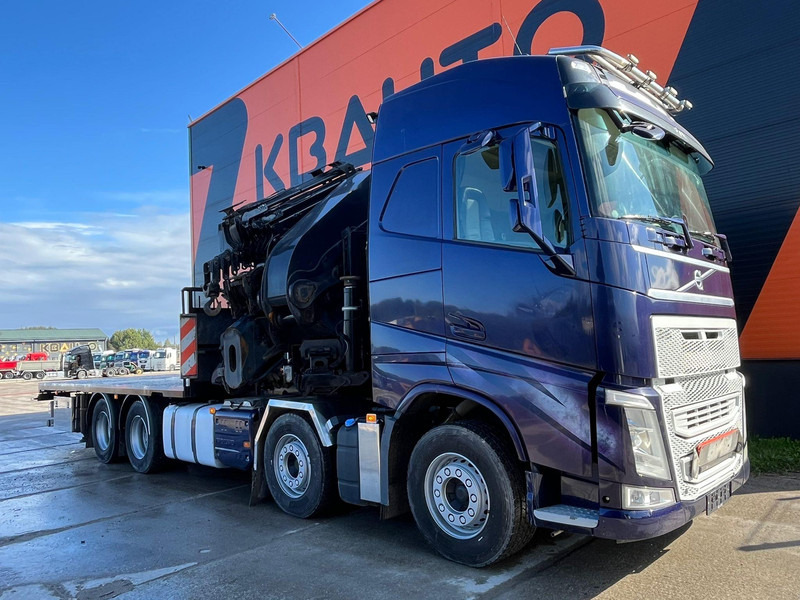 Volvo FH 500 8x4 EFFER 1405 6s + JIB + WINCH / PLATFORM EXTENDABLE L=6206 - 8226mm - Camión caja abierta, Camión grúa: foto 4 Volvo FH 500 8x4 EFFER 1405 6s + JIB + WINCH / PLATFORM EXTENDABLE L=6206 - 8226mm - Camión caja abierta, Camión grúa: foto 4