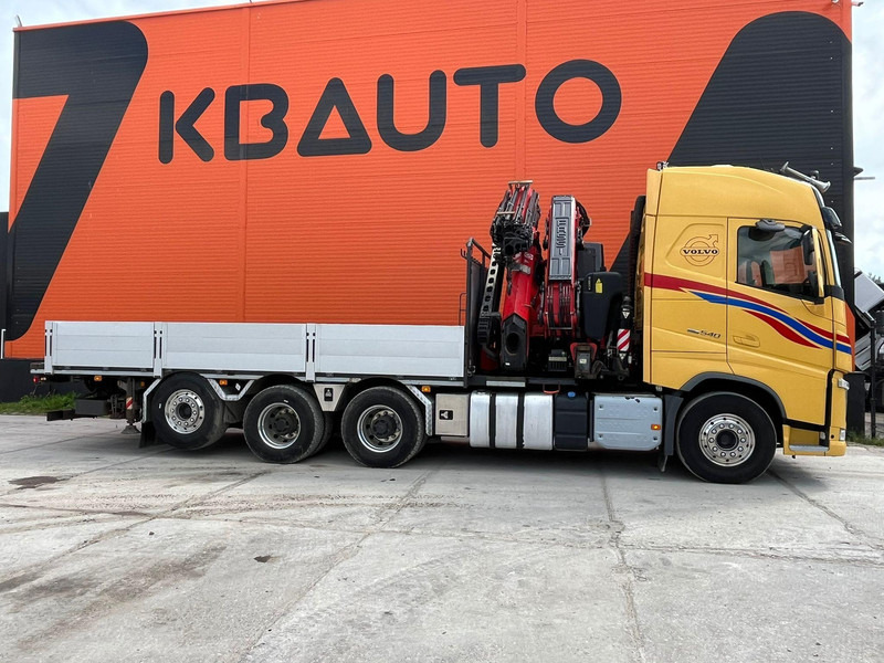 Volvo FH 540 8x4*4 FASSI F710RA2.26 + JIB / PLATFORM L=6314 mm - Camión caja abierta, Camión grúa: foto 4 Volvo FH 540 8x4*4 FASSI F710RA2.26 + JIB / PLATFORM L=6314 mm - Camión caja abierta, Camión grúa: foto 4