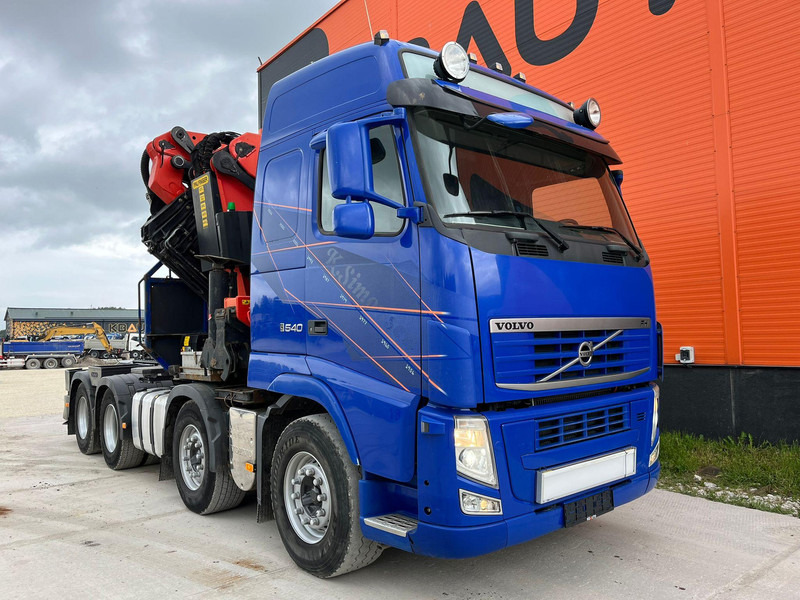 Volvo FH 540 8x4 PALFINGER PK110002 / RETARDER - Camión caja abierta, Camión grúa: foto 4 Volvo FH 540 8x4 PALFINGER PK110002 / RETARDER - Camión caja abierta, Camión grúa: foto 4