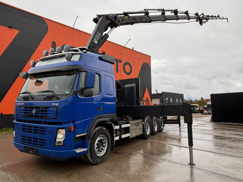 Volvo FM 12 460 8x4*4 HIAB 422 E-5 HIPRO+JIB / HOOK LIFT 20 ton / L=5600 mm / PLATFORM - Camión multibasculante, Camión grúa: foto 1 Volvo FM 12 460 8x4*4 HIAB 422 E-5 HIPRO+JIB / HOOK LIFT 20 ton / L=5600 mm / PLATFORM - Camión multibasculante, Camión grúa: foto 1