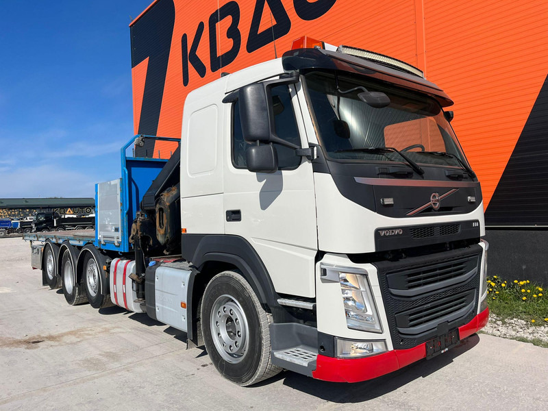 Volvo FM 460 8x2*6 HIAB 302E-6 / PLATFORM L=6721 mm - Camión caja abierta, Camión grúa: foto 4 Volvo FM 460 8x2*6 HIAB 302E-6 / PLATFORM L=6721 mm - Camión caja abierta, Camión grúa: foto 4