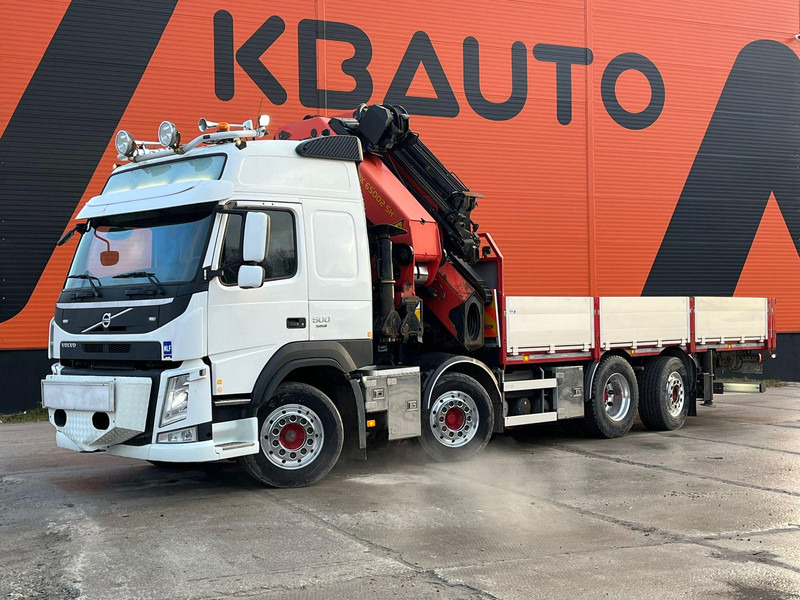 Volvo FM 500 8x2*6 COMBI / EXTENDABLE PLATFORM + TRACTOR / PK65002 + JIB + WINCH / PLATFORM L=6498 mm - Camión caja abierta, Camión grúa: foto 2 Volvo FM 500 8x2*6 COMBI / EXTENDABLE PLATFORM + TRACTOR / PK65002 + JIB + WINCH / PLATFORM L=6498 mm - Camión caja abierta, Camión grúa: foto 2