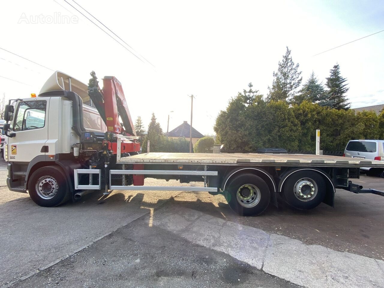 DAF CF 85 410 - Camión caja abierta, Camión grúa: foto 2 DAF CF 85 410 - Camión caja abierta, Camión grúa: foto 2