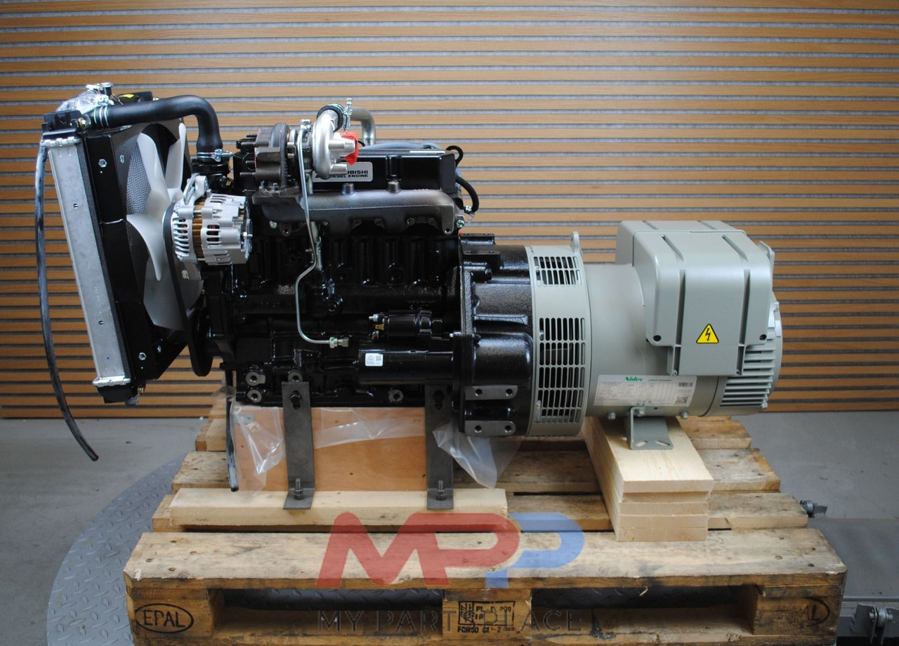 Mitsubishi Open Aggregaat set 20KVA Set Mitsubsihi S4L2-T met Leroy somer - Motor: foto 2 Mitsubishi Open Aggregaat set 20KVA Set Mitsubsihi S4L2-T met Leroy somer - Motor: foto 2