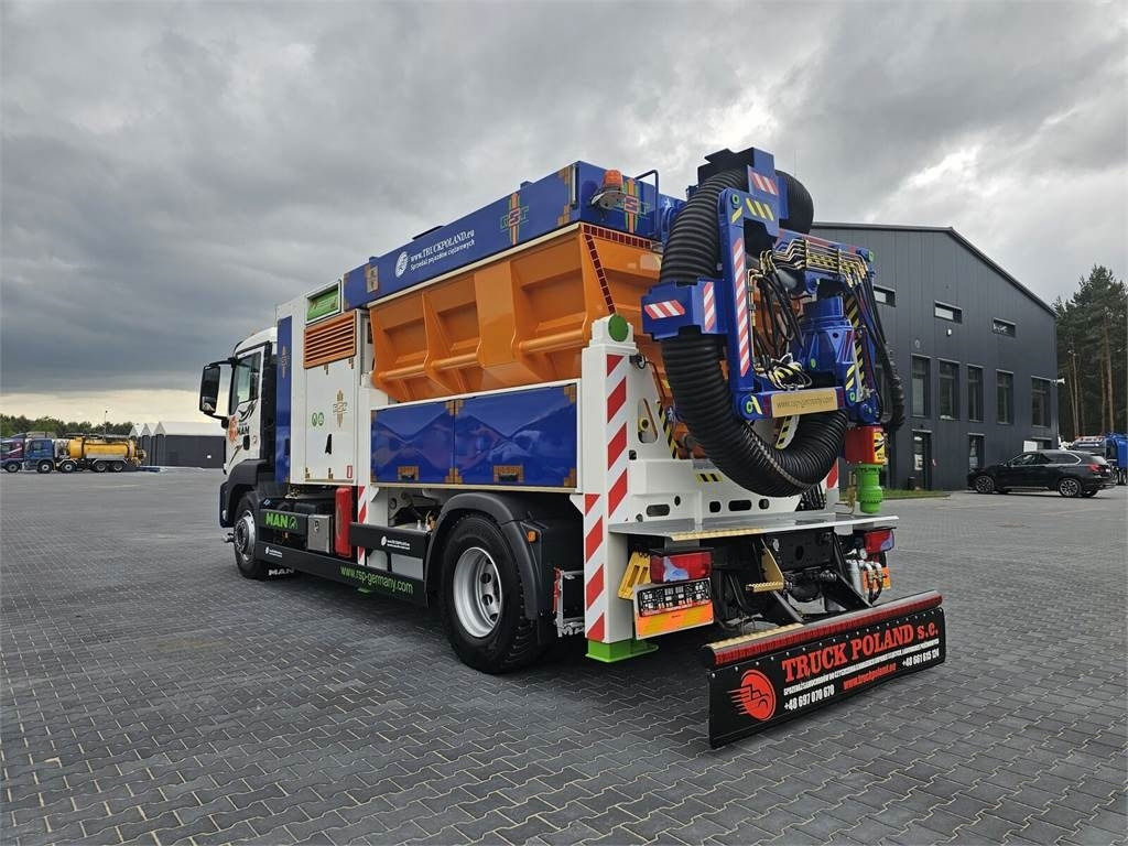 MAN RSP ESE 18/4-KM Saugbagger vacuum cleaner excavato - Limpieza de alcantarillado: foto 5 MAN RSP ESE 18/4-KM Saugbagger vacuum cleaner excavato - Limpieza de alcantarillado: foto 5