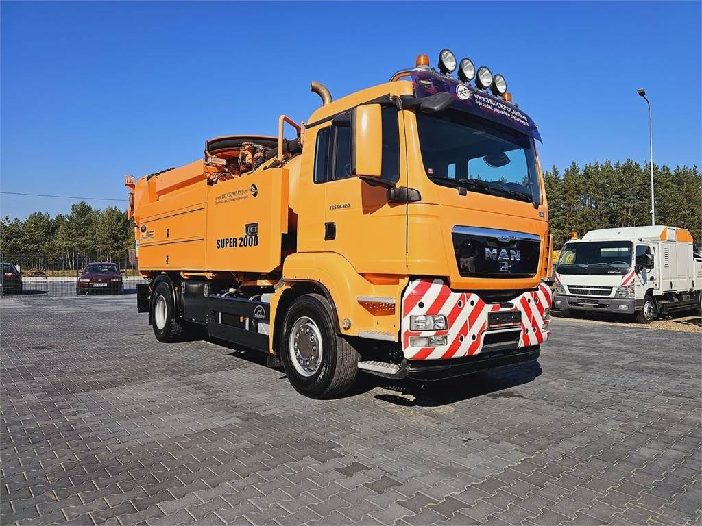 MAN Wiedemann SUPER 2000 4x2 WUKO RECYKLING for collec - Limpieza de alcantarillado: foto 2 MAN Wiedemann SUPER 2000 4x2 WUKO RECYKLING for collec - Limpieza de alcantarillado: foto 2