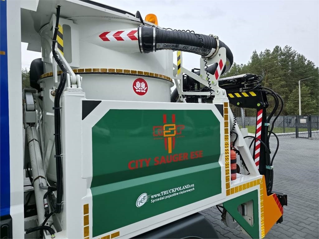 Limpieza de alcantarillado Mitsubishi CANTER odkurzacz koparka ssąca Saugbagger CITY SAU: foto 14