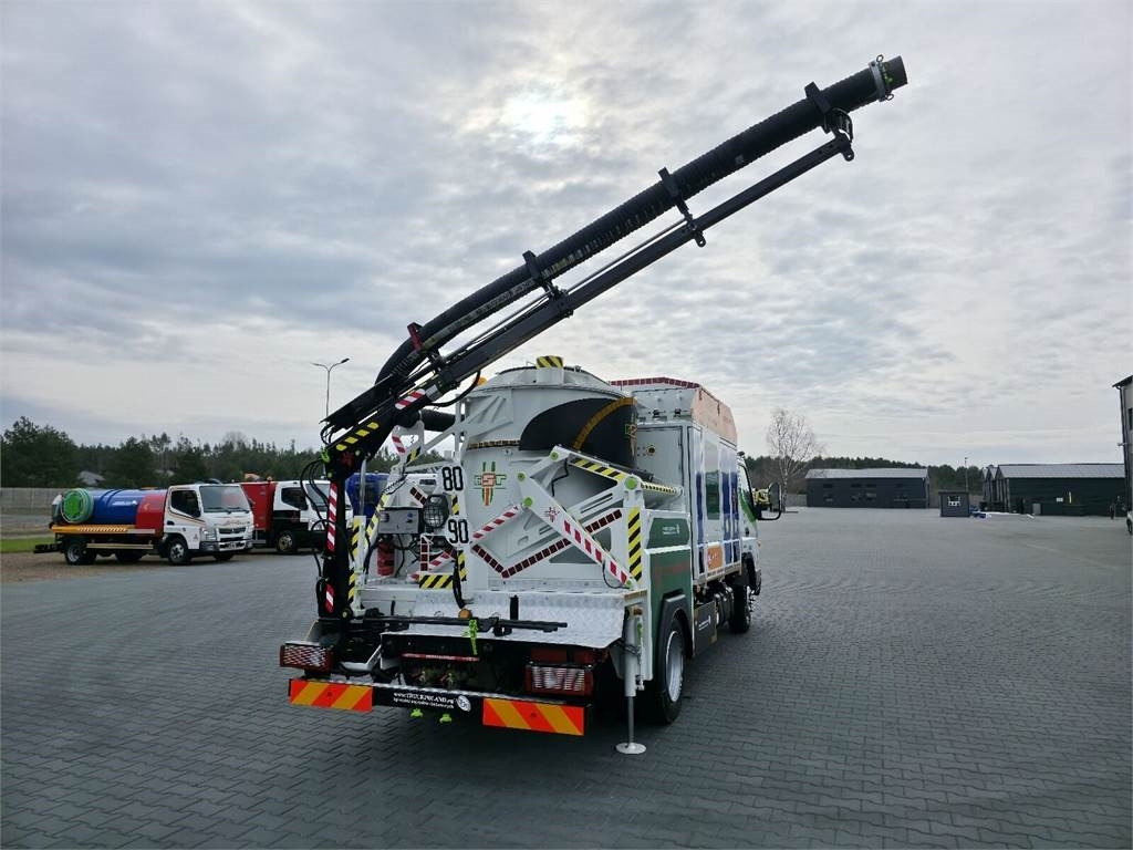 Limpieza de alcantarillado Mitsubishi CANTER odkurzacz koparka ssąca Saugbagger CITY SAU: foto 28