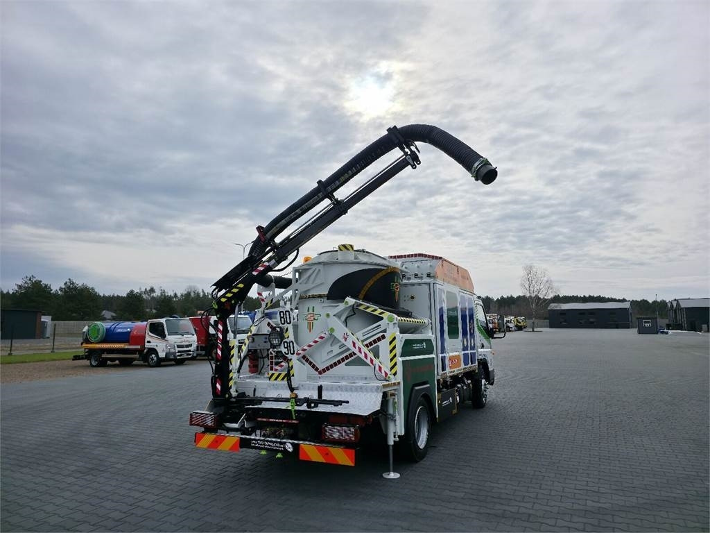Limpieza de alcantarillado Mitsubishi CANTER odkurzacz koparka ssąca Saugbagger CITY SAU: foto 27