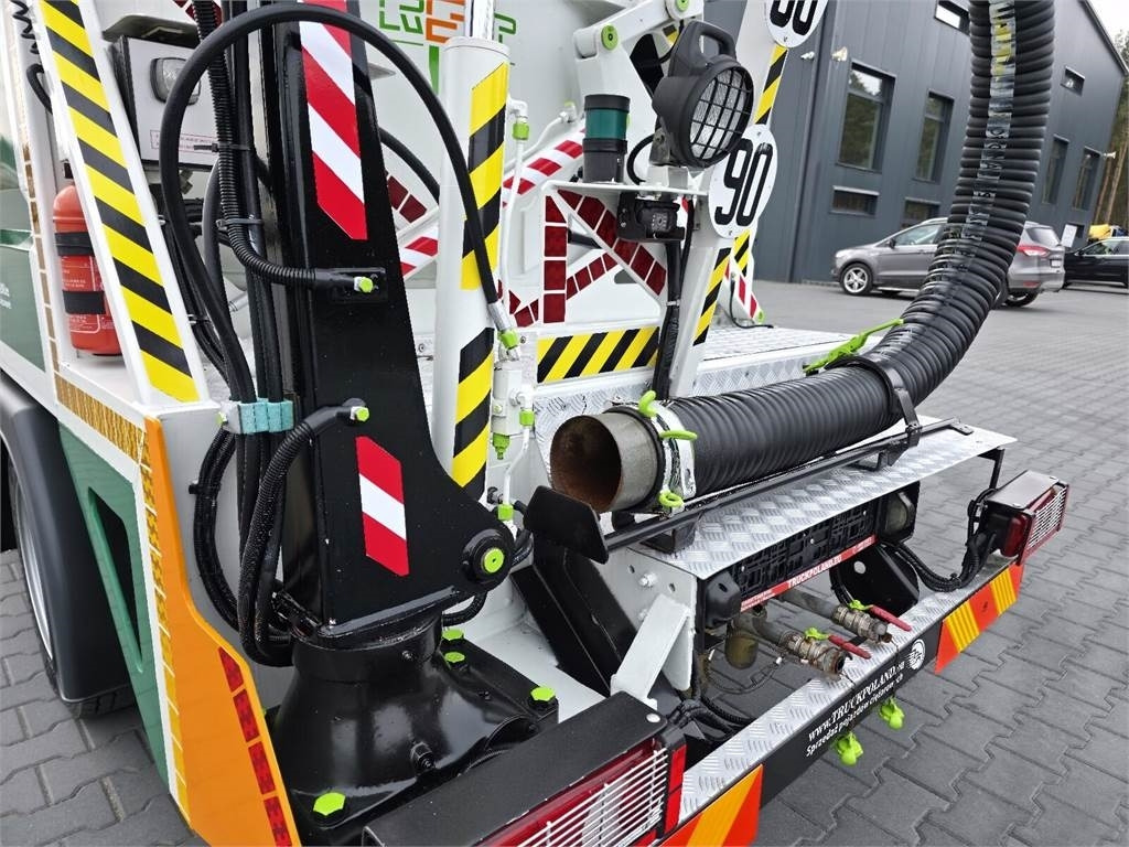 Limpieza de alcantarillado Mitsubishi CANTER odkurzacz koparka ssąca Saugbagger CITY SAU: foto 16