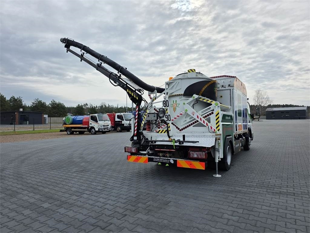Limpieza de alcantarillado Mitsubishi CANTER odkurzacz koparka ssąca Saugbagger CITY SAU: foto 29