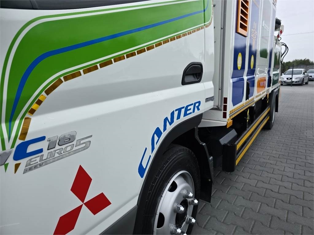 Limpieza de alcantarillado Mitsubishi CANTER odkurzacz koparka ssąca Saugbagger CITY SAU: foto 9