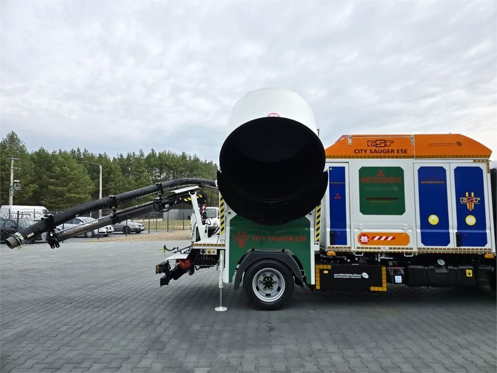 Limpieza de alcantarillado Mitsubishi CANTER odkurzacz koparka ssąca Saugbagger CITY SAU: foto 34