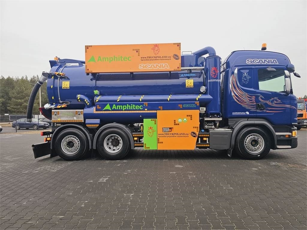 Excavadora Scania Amphitec VORTEX ATEX EURO 6 vacuum suction loader: foto 7