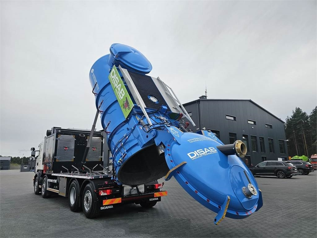 Scania Disab Centurion P210/8 Vacuum suction loader - Limpieza de alcantarillado: foto 3 Scania Disab Centurion P210/8 Vacuum suction loader - Limpieza de alcantarillado: foto 3