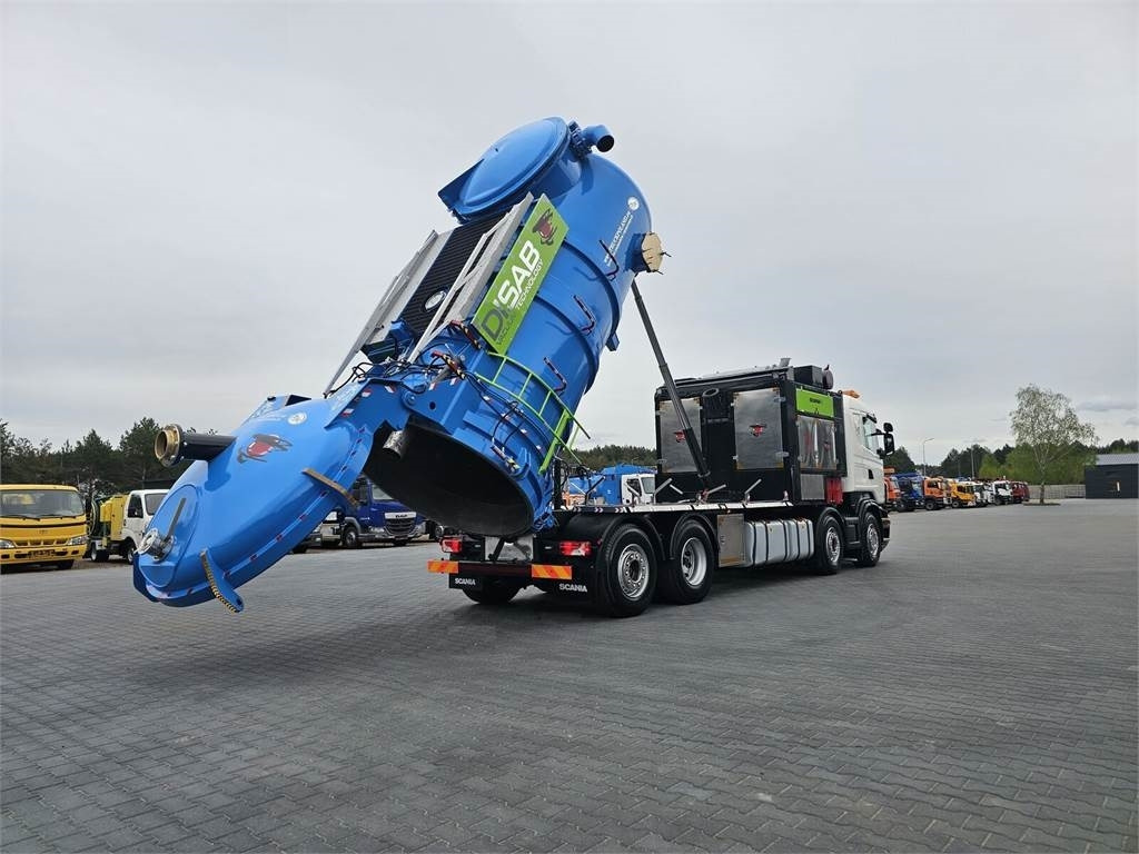 Scania Disab Centurion P210/8 Vacuum suction loader - Limpieza de alcantarillado: foto 4 Scania Disab Centurion P210/8 Vacuum suction loader - Limpieza de alcantarillado: foto 4