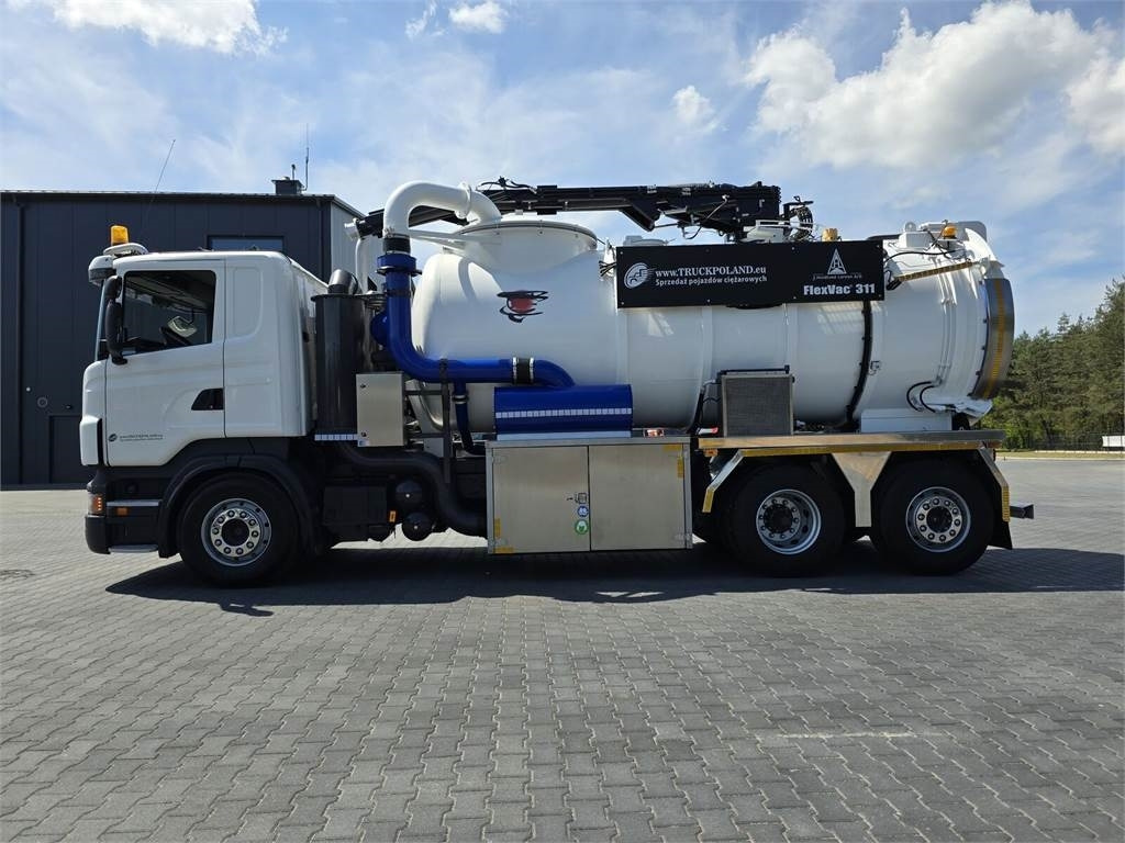 Scania Saugbagger Larsen FlexVac 311 Vacuum suction loade - Limpieza de alcantarillado: foto 4 Scania Saugbagger Larsen FlexVac 311 Vacuum suction loade - Limpieza de alcantarillado: foto 4