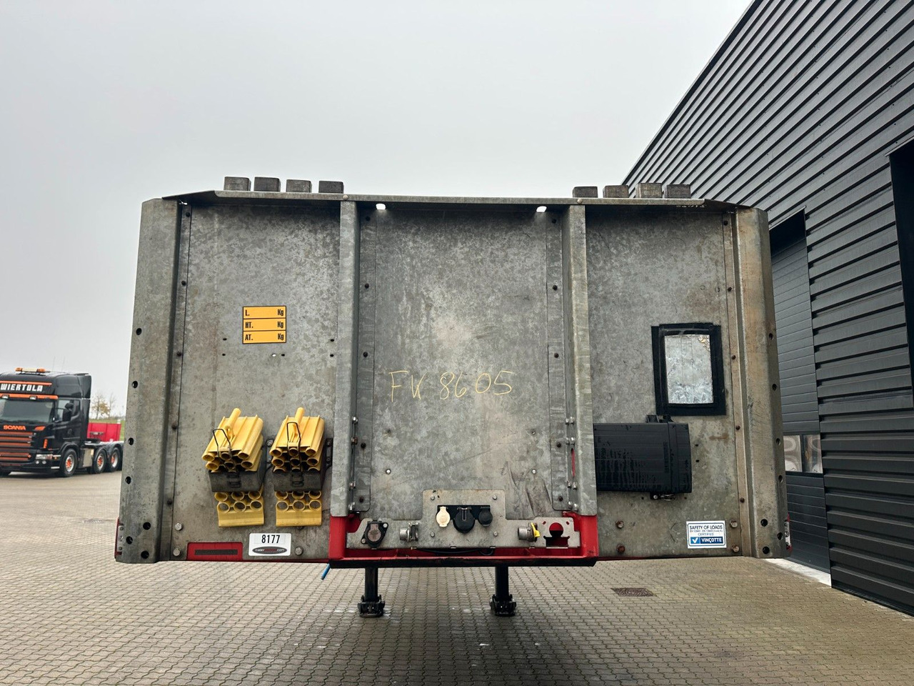 Faymonville MAX 200 Teleauflieger - Semirremolque plataforma/ Caja abierta: foto 5 Faymonville MAX 200 Teleauflieger - Semirremolque plataforma/ Caja abierta: foto 5