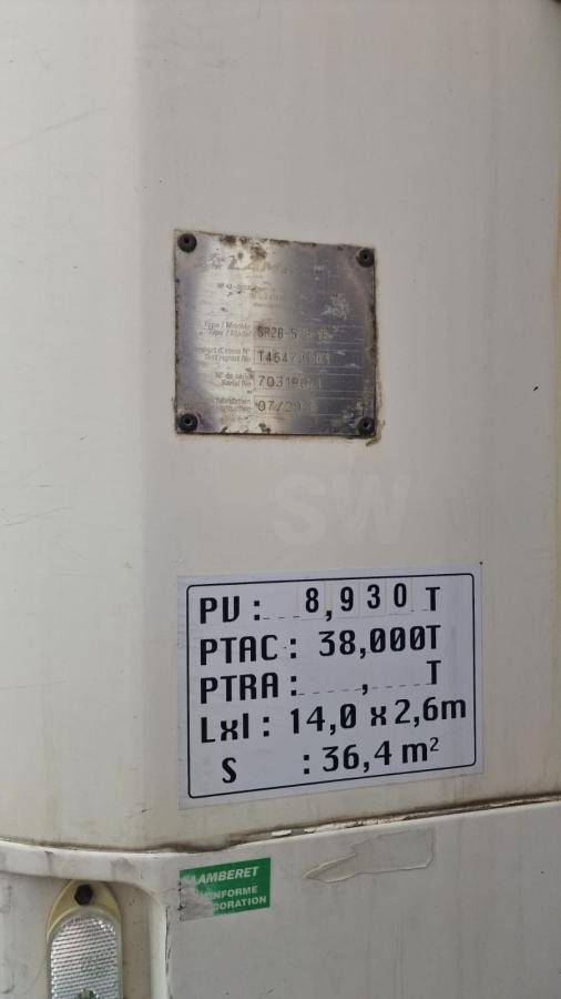 Leasing para Lamberet SR2 LVFS3 Lamberet SR2 LVFS3: foto 10