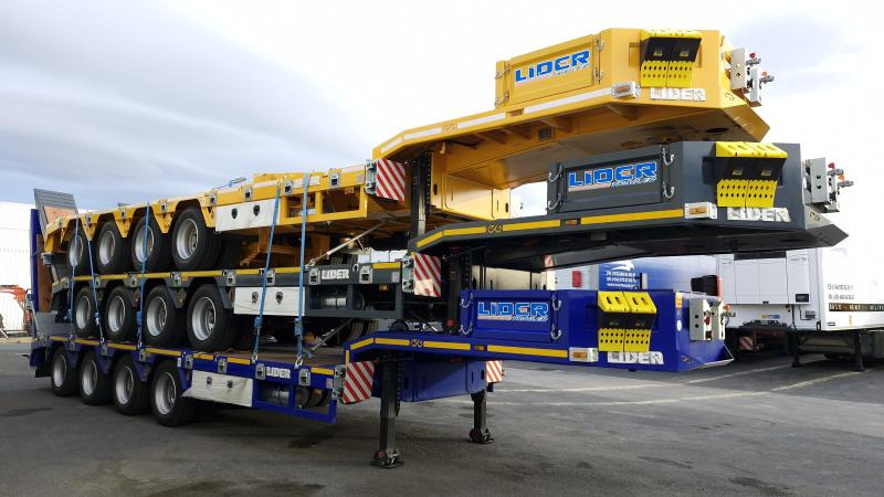 Lider trailer (Export Afrique) Porte-Char lames 4 essieux - Semirremolque góndola rebajadas: foto 1 Lider trailer (Export Afrique) Porte-Char lames 4 essieux - Semirremolque góndola rebajadas: foto 1