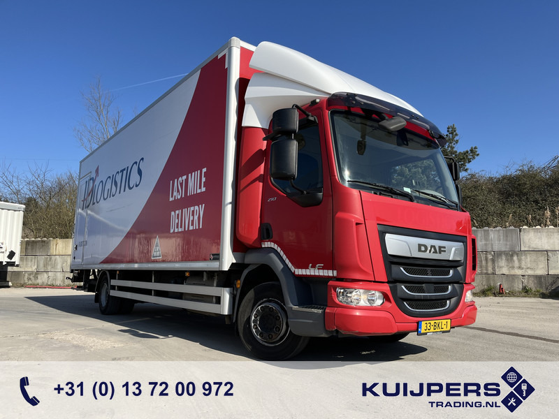 Camión caja cerrada DAF LF 210 FA / 12 Ton / 419 dkm / Koffer / LBW 1500 kg / NL LKW: foto 1