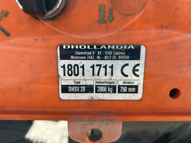 Dhollandia DHSV.20 / 2018 / Laadklep / Plateaumaat 240 x 170 cm - Trampilla elevadora: foto 4 Dhollandia DHSV.20 / 2018 / Laadklep / Plateaumaat 240 x 170 cm - Trampilla elevadora: foto 4
