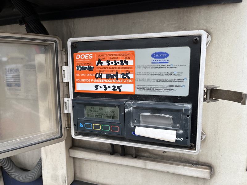 Semirremolque frigorífico Krone Coolliner / Carrier Vector 1950 / Frigo Box / BPW Drum / APK TUV 04-26: foto 9 Semirremolque frigorífico Krone Coolliner / Carrier Vector 1950 / Frigo Box / BPW Drum / APK TUV 04-26: foto 9