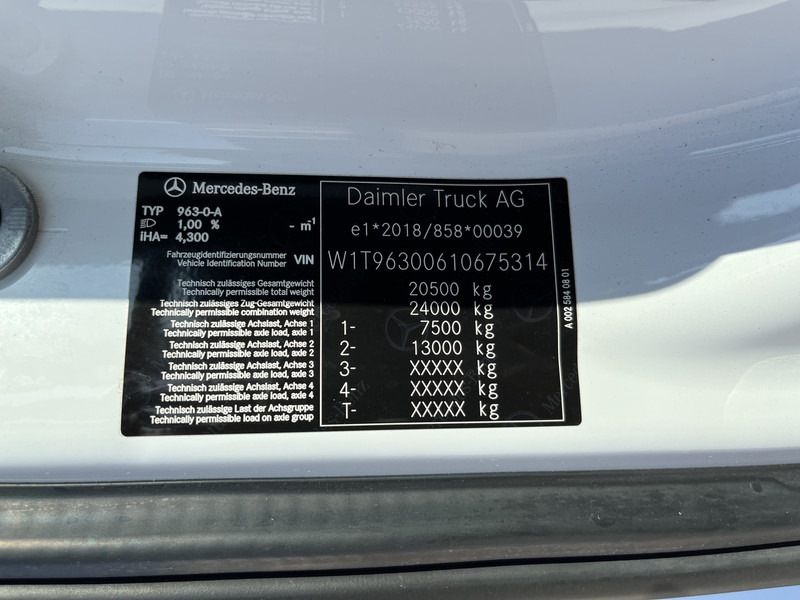 Leasing para Mercedes-Benz Actros 2124 / 2023 / 18 Ton / 76 dkm / Box / Laadklep Mercedes-Benz Actros 2124 / 2023 / 18 Ton / 76 dkm / Box / Laadklep: foto 12