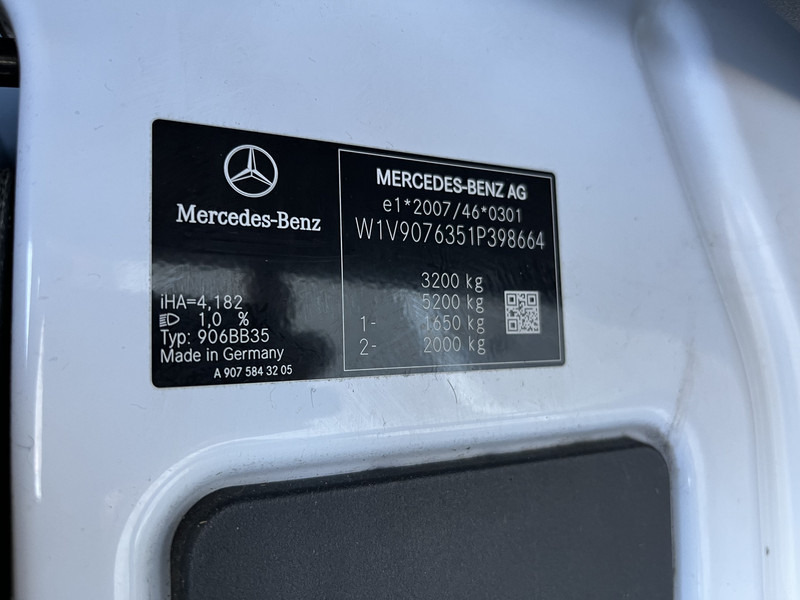 Furgoneta pequeña Mercedes-Benz Sprinter 311 2.2 CDI Euro 6D / 170 dkm / L3 H2 / APK TUV 03-26: foto 16