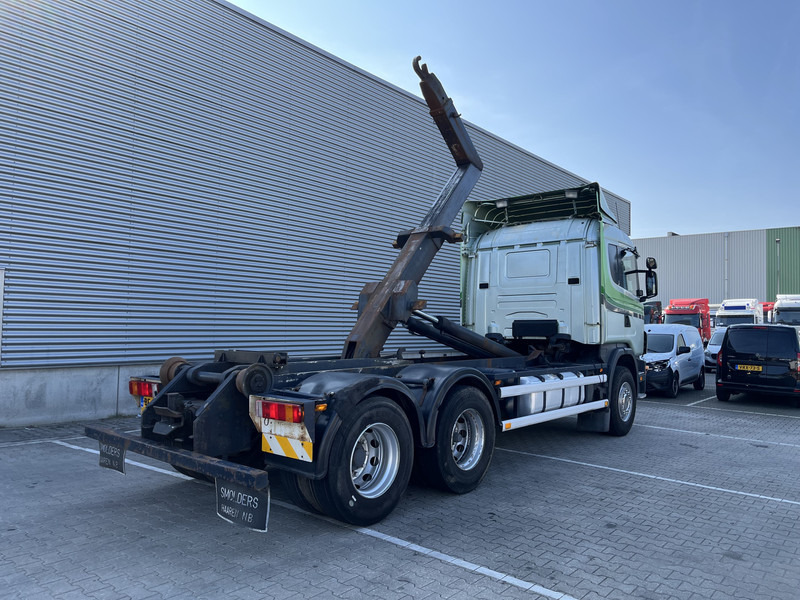 Scania R 144G V8 460 6x2 Boogie / 874 dkm / Blad - Blad / Hook Lift / NL Truck - Camión multibasculante: foto 2 Scania R 144G V8 460 6x2 Boogie / 874 dkm / Blad - Blad / Hook Lift / NL Truck - Camión multibasculante: foto 2