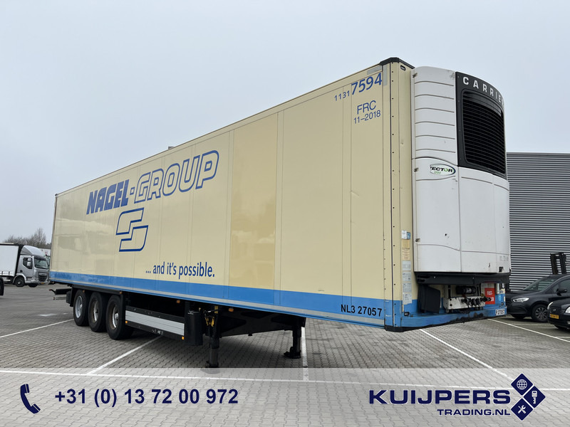 Schmitz Cargobull SCB S3B / Carrier Vector 1950 / BPW Drum / Frigo Box / NL Trailer - Semirremolque frigorífico: foto 1 Schmitz Cargobull SCB S3B / Carrier Vector 1950 / BPW Drum / Frigo Box / NL Trailer - Semirremolque frigorífico: foto 1