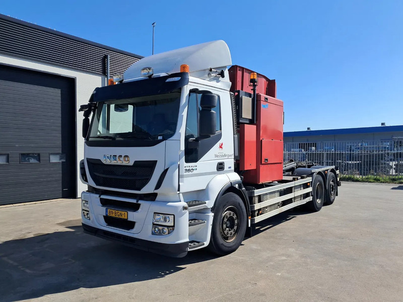 Iveco Stralis 360 E6 met Translift PLUS DUO TFS containersysteem - Camión de basura: foto 1 Iveco Stralis 360 E6 met Translift PLUS DUO TFS containersysteem - Camión de basura: foto 1