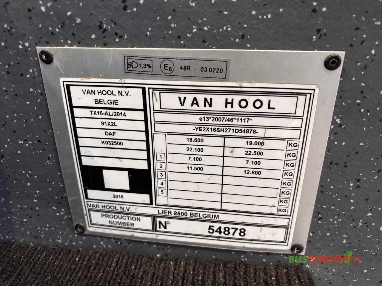 Autocar Vanhool TX16 Alicron: foto 17 Autocar Vanhool TX16 Alicron: foto 17