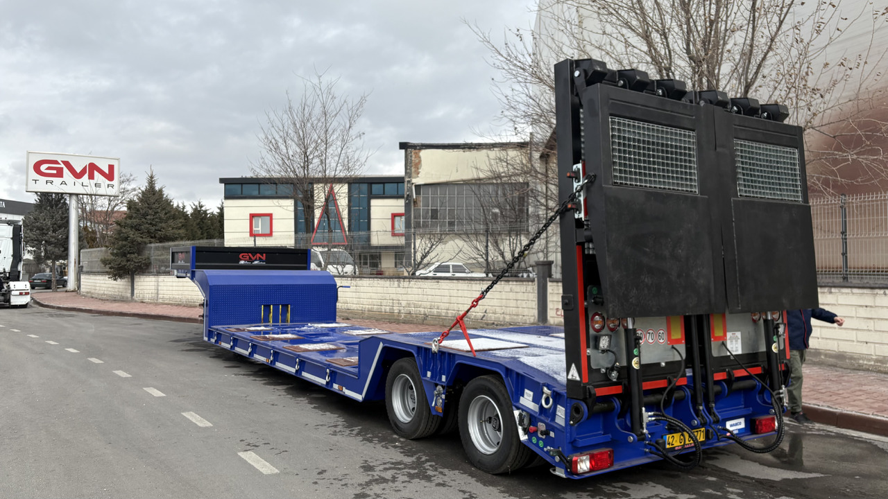 GVN Trailer 2 AXLE HYDRAULIC PLATFORM LOWBED - Semirremolque góndola rebajadas: foto 1 GVN Trailer 2 AXLE HYDRAULIC PLATFORM LOWBED - Semirremolque góndola rebajadas: foto 1