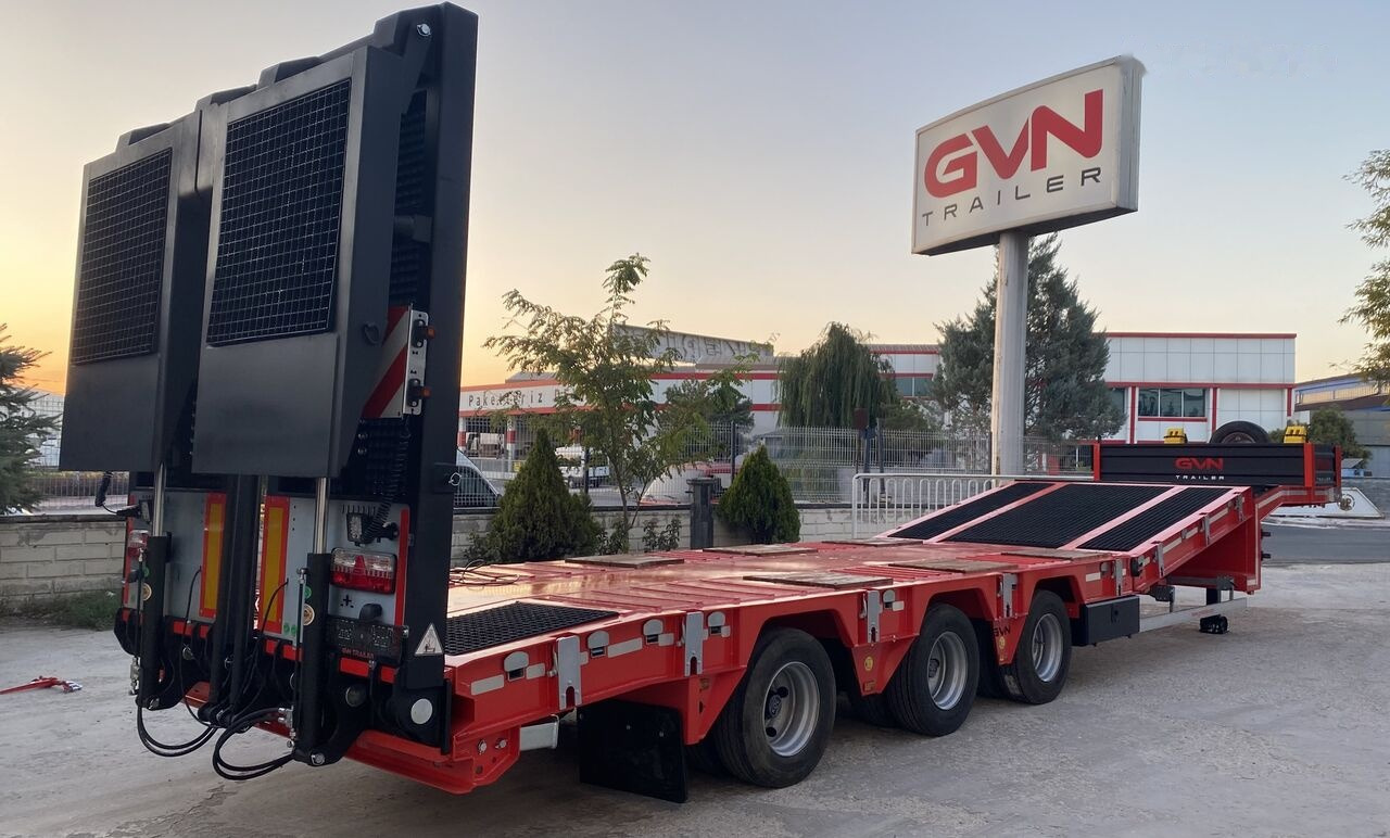 GVN Trailer 3 AXLE HYDRAULIC PLATFORM LOWBED - Semirremolque góndola rebajadas: foto 1 GVN Trailer 3 AXLE HYDRAULIC PLATFORM LOWBED - Semirremolque góndola rebajadas: foto 1