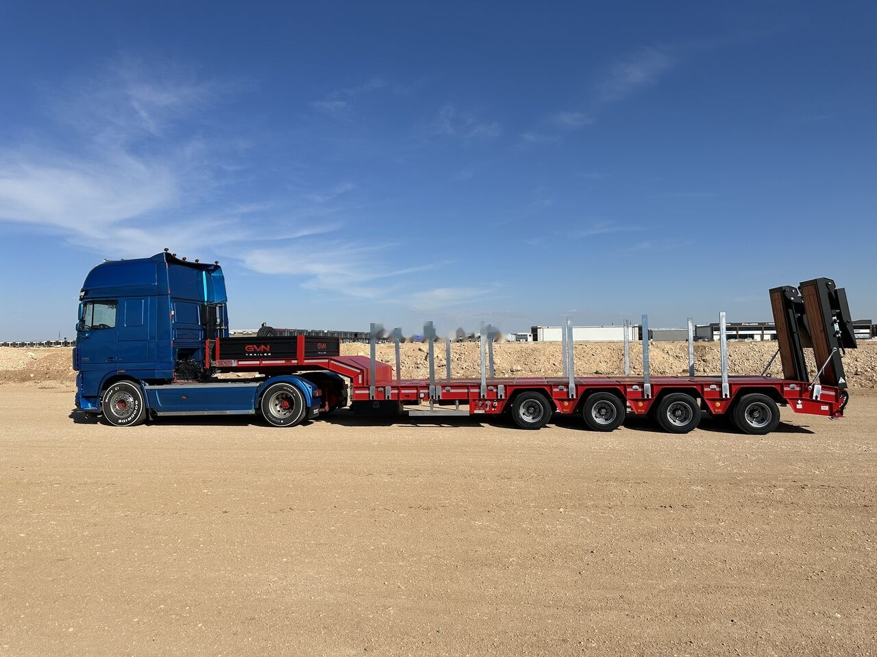 GVN Trailer 4 AXLE EXTENDABLE LOWBED - Semirremolque góndola rebajadas: foto 2 GVN Trailer 4 AXLE EXTENDABLE LOWBED - Semirremolque góndola rebajadas: foto 2