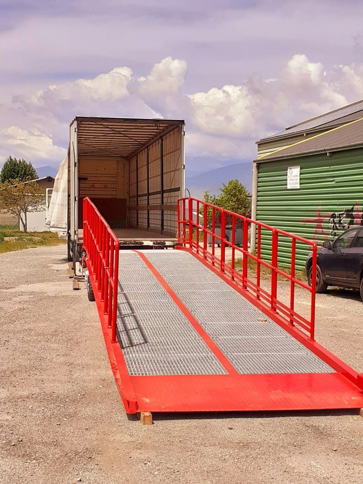 Rampa de carga nuevo AZ RAMP-EASY XL-8-RL . Mobil Loading Ramp  WIDE With Level Off, 8 t Capacity: foto 9