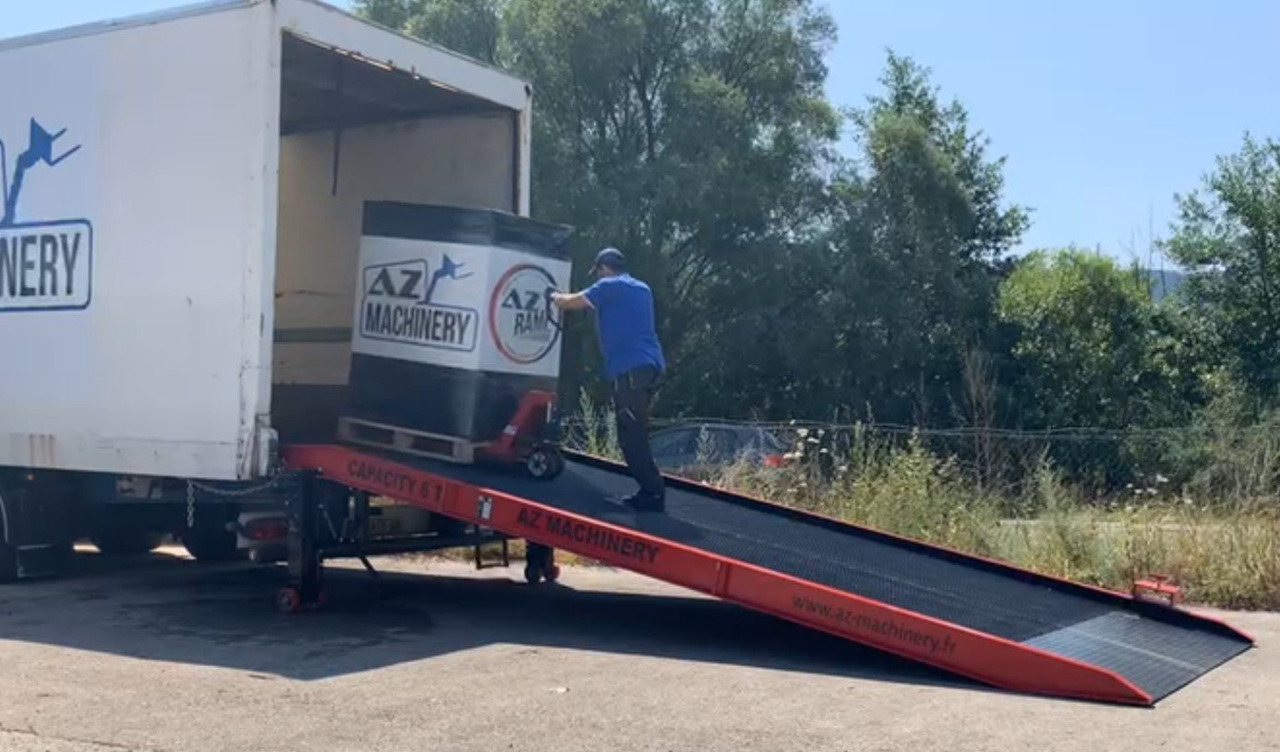 Rampa de carga nuevo AZ RAMP-PRIME XS-10 .  Industrial Mobil Loading Ramp: foto 14