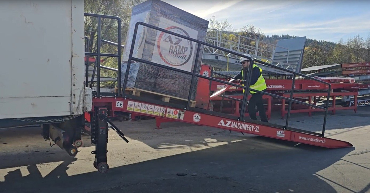 Rampa de carga nuevo AZ RAMP-PRIME XS-6 . Industrial Mobil Loading Ramp: foto 11 Rampa de carga nuevo AZ RAMP-PRIME XS-6 . Industrial Mobil Loading Ramp: foto 11