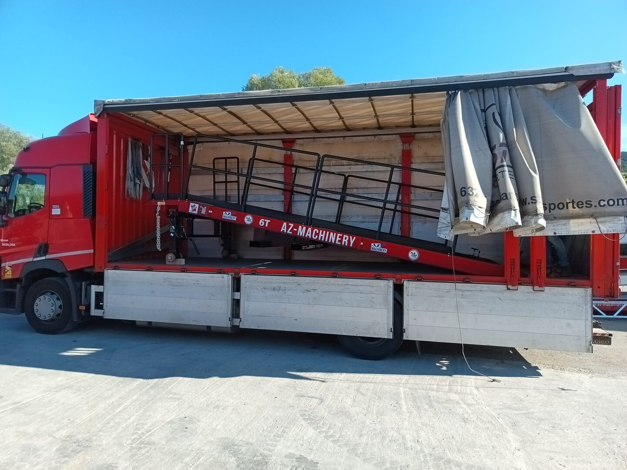 Rampa de carga nuevo AZ RAMP-PRIME XS-6 . Industrial Mobil Loading Ramp: foto 12 Rampa de carga nuevo AZ RAMP-PRIME XS-6 . Industrial Mobil Loading Ramp: foto 12