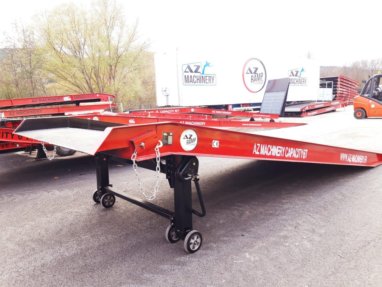 Rampa de carga nuevo AZ RAMP-PRIME XS-6 . Industrial Mobil Loading Ramp: foto 17 Rampa de carga nuevo AZ RAMP-PRIME XS-6 . Industrial Mobil Loading Ramp: foto 17