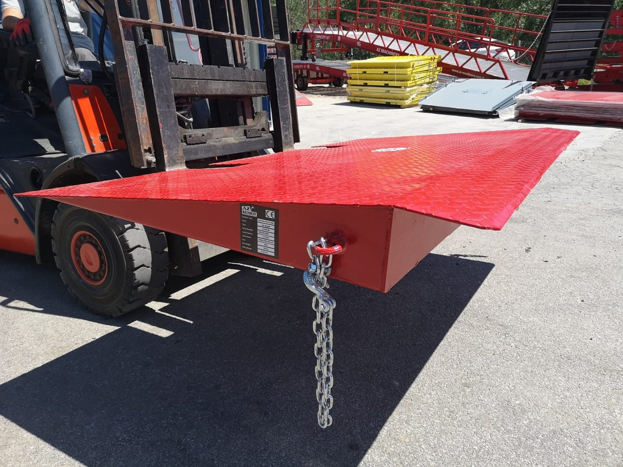 Compact Container access ramp . AZ RAMP - HCRN-06. 6 000 Kg - Rampa de carga: foto 4 Compact Container access ramp . AZ RAMP - HCRN-06. 6 000 Kg - Rampa de carga: foto 4