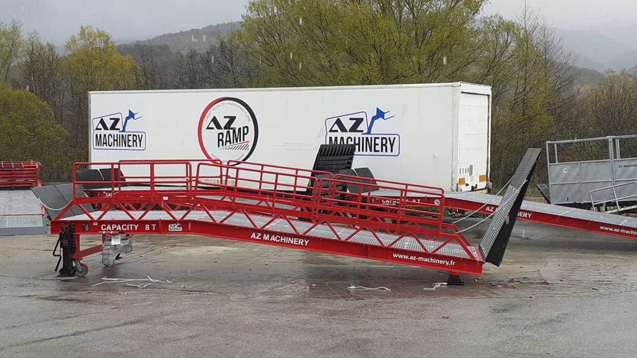 Rampa de carga nuevo Loading Ramp with with hydraulic tilting bridge -  AZ RAMP - STAR-RL- 20T. 20 ton capacity: foto 11