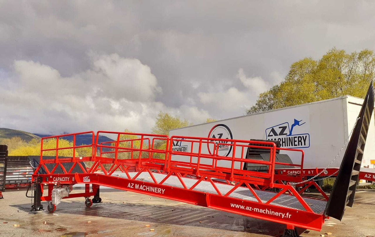 Rampa de carga nuevo Loading Ramp with with hydraulic tilting bridge -  AZ RAMP - STAR-RL- 20T. 20 ton capacity: foto 12